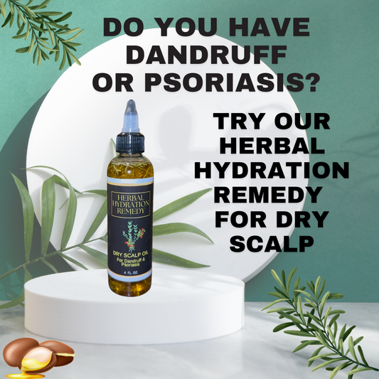 Herbal Hydration Remedy Dry Scalp Oil