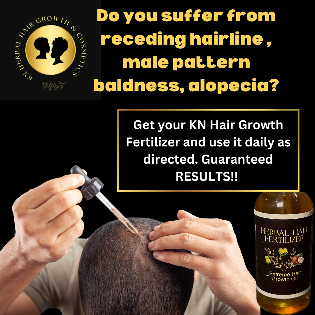 Herbal Hair Growth Fertilizer (No Herbs in Glass dropper bottle)