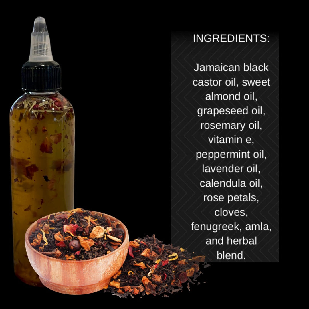 Black Herbal Hair Growth Oil