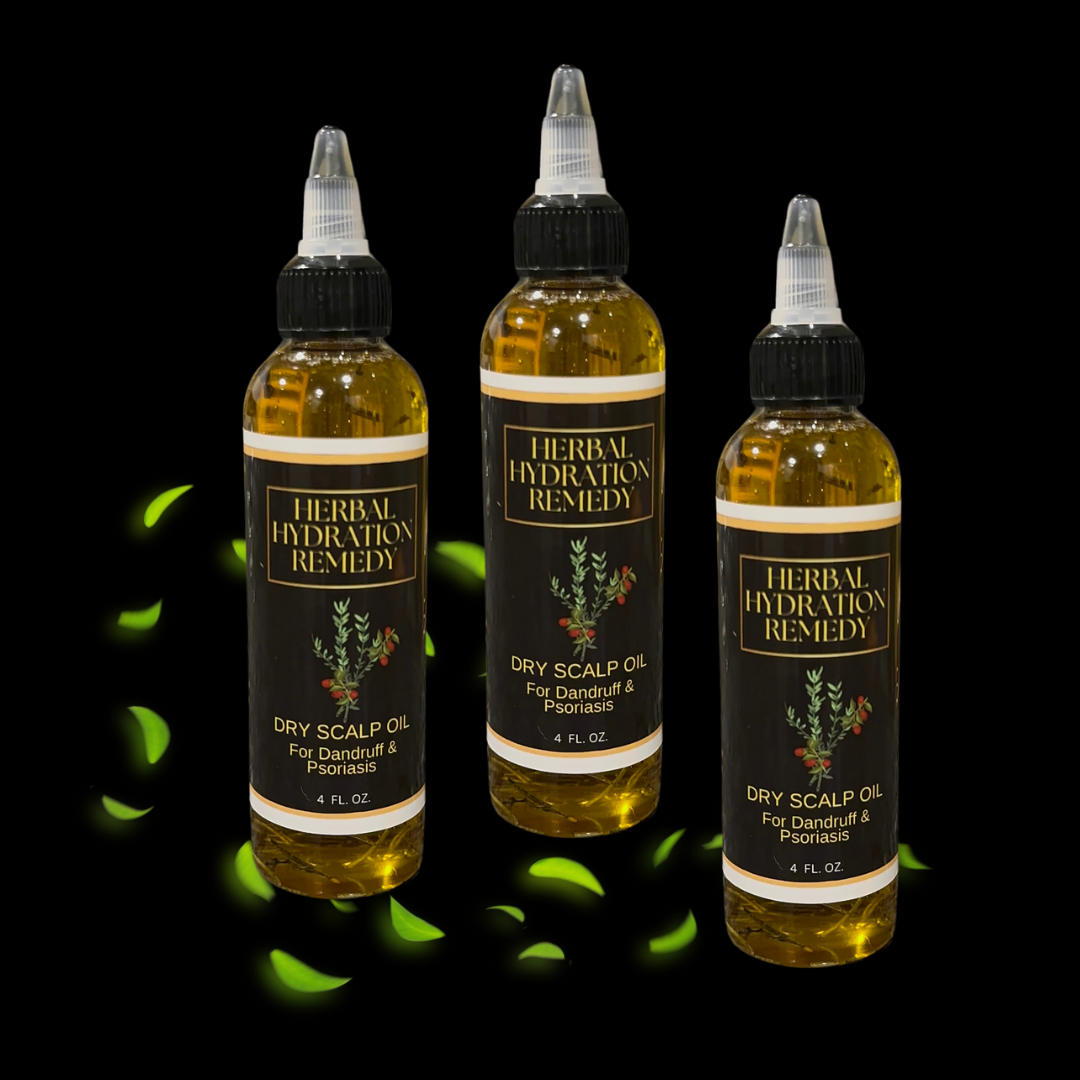 Herbal Hydration Remedy Dry Scalp Oil (Bundle of 3)